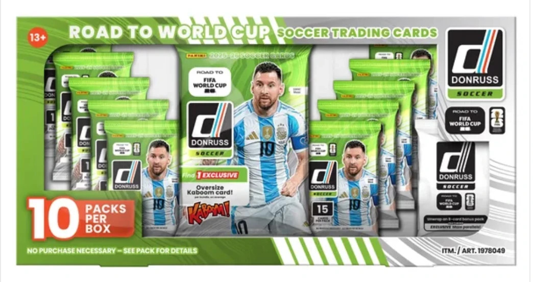 2026 Panini Donruss Soccer Road to the FIFA World Cup Collection