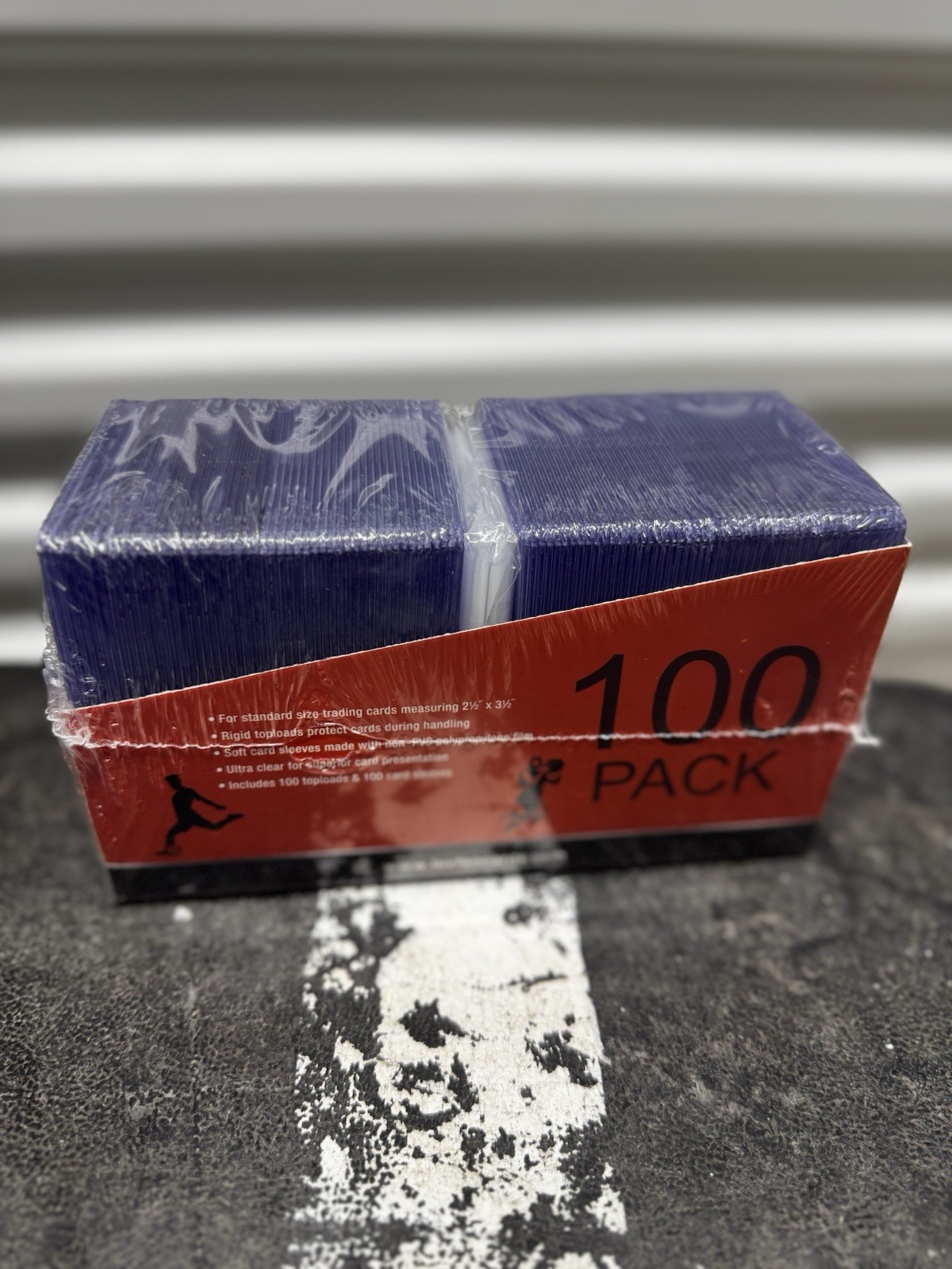 Lovfen Trading cards protector 1×100 35 point 3×4 clear