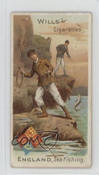1901 Wills Sports of all Nations Tobacco Gold Flake Back #19 19ba