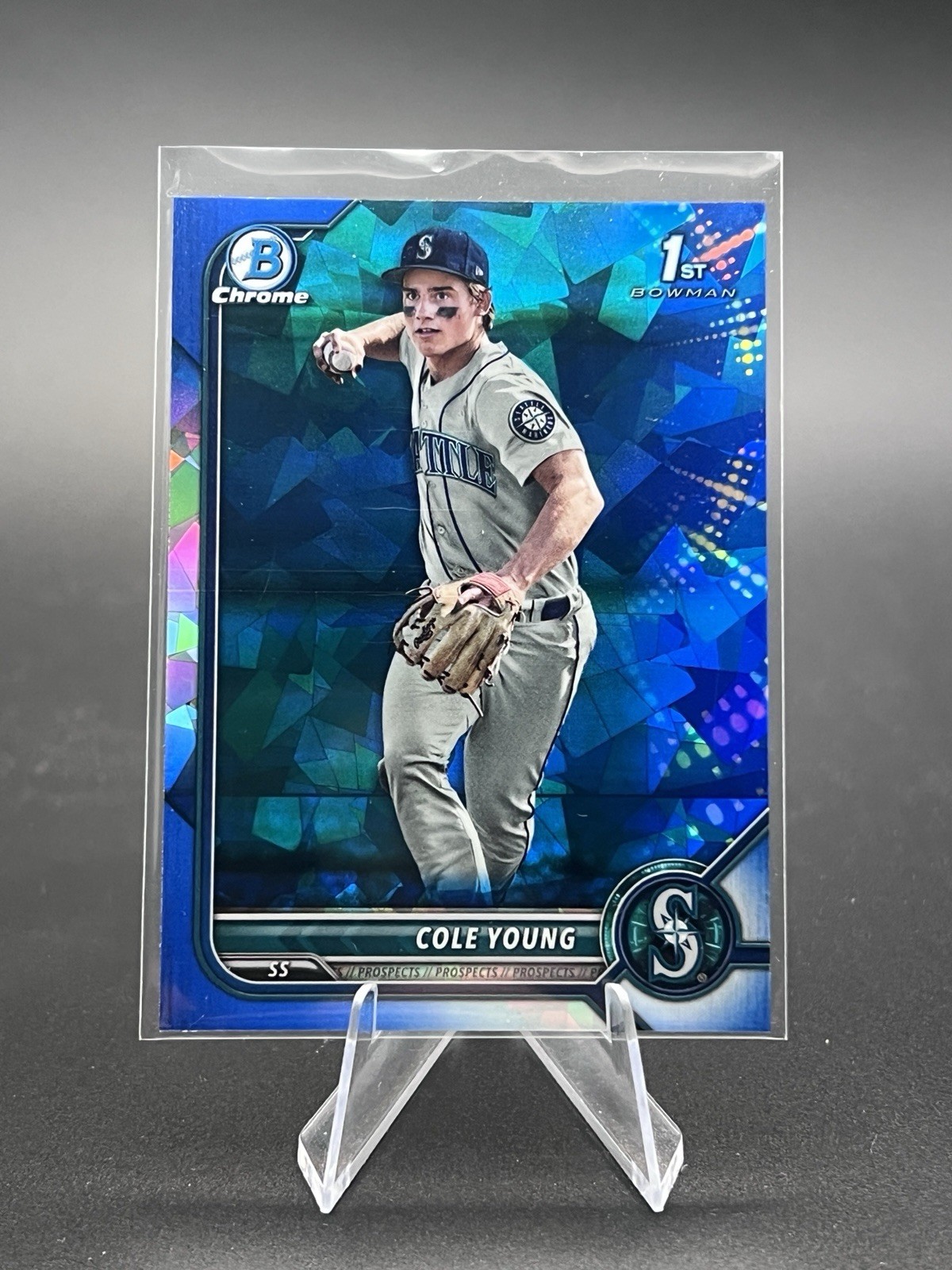 2022 Bowman Chrome Draft Sapphire Edition – Cole Young #BDC-112 (RC)
