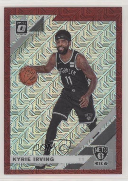 2019-20 Panini Donruss Optic Choice Red Prizm 63/88 Kyrie Irving #102 10tb