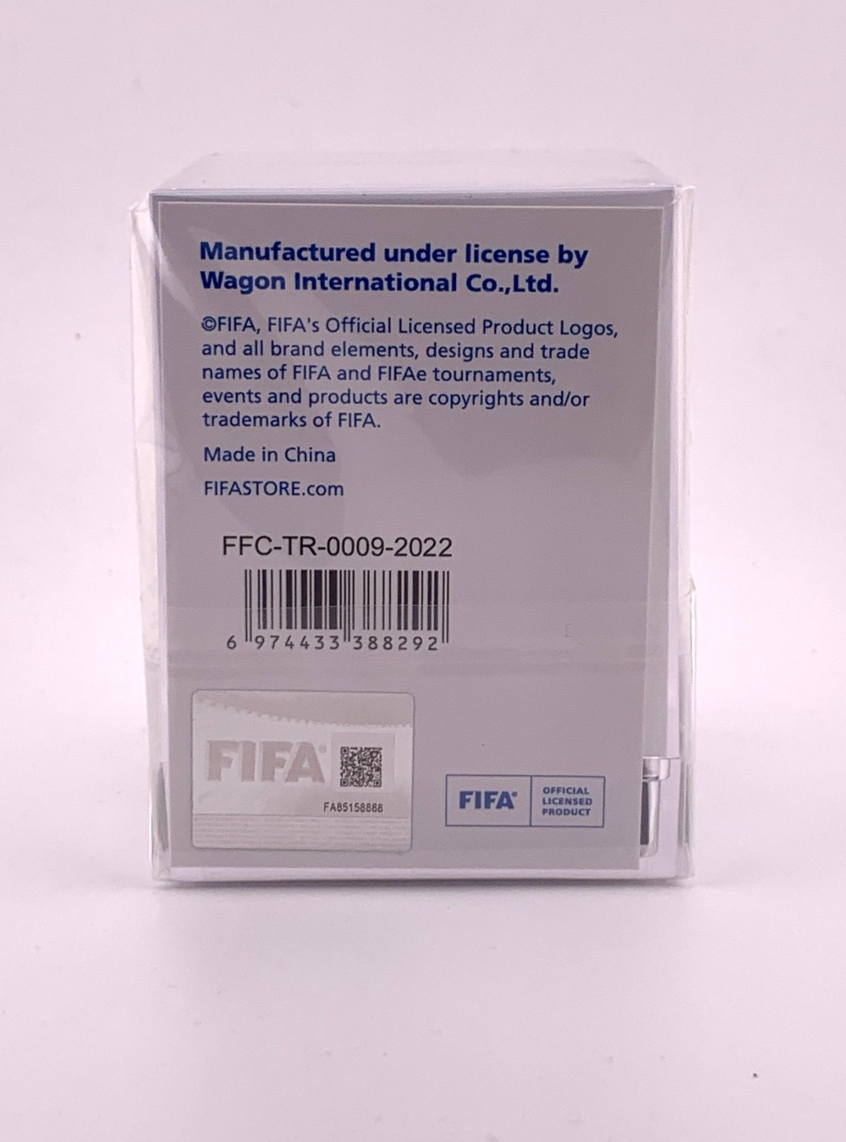 FIFA World Cup Qatar 2022 Final Match Trophy Replica | Poster in acrylic case