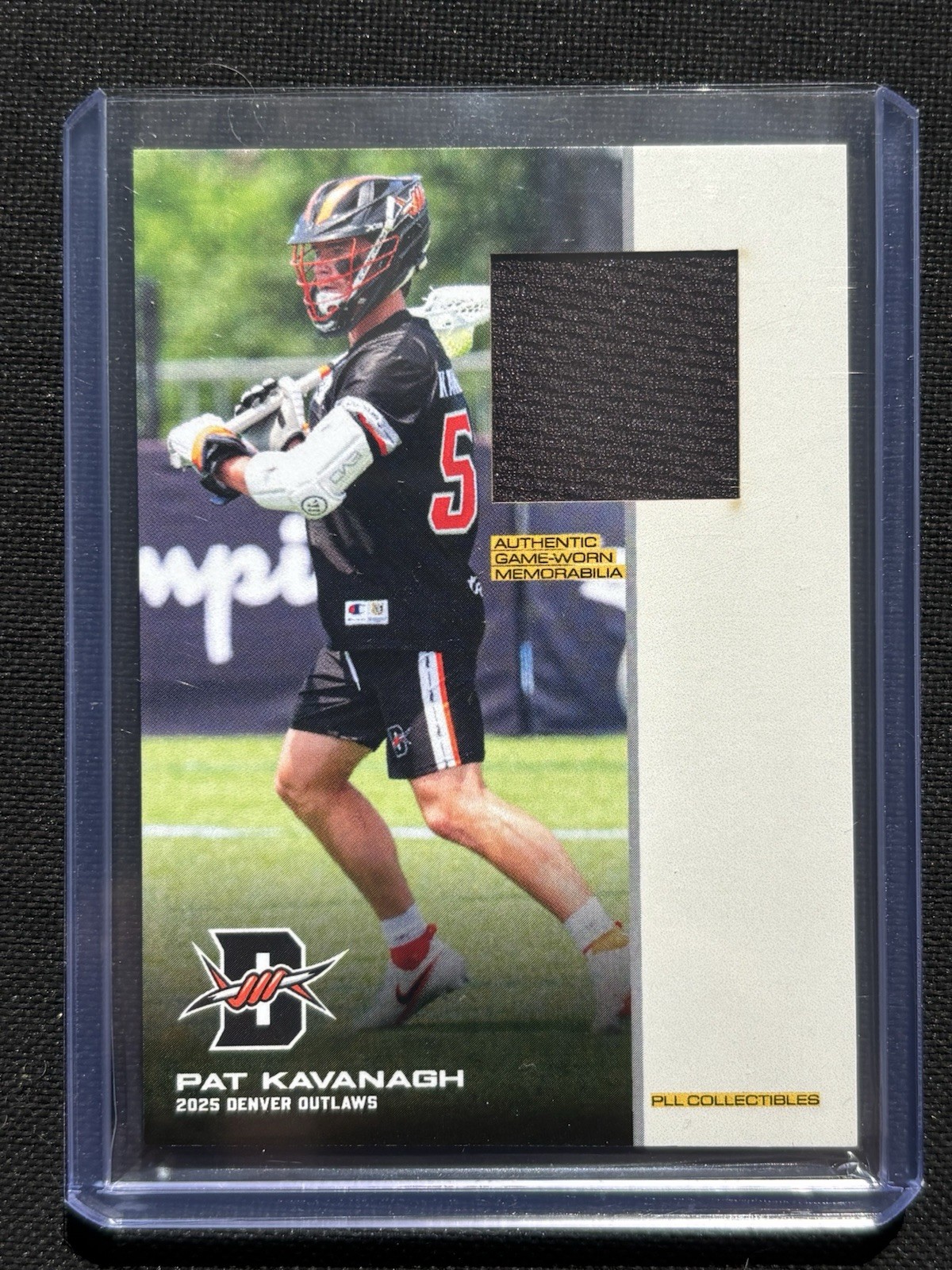 2025 PLL Lacrosse Flagship Relic Pat Kavanagh