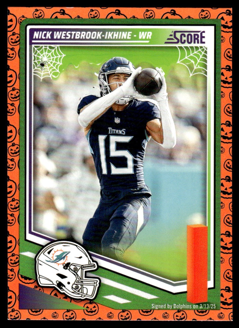 2025 Score-A-Treat NICK WESTBROOK-IKHINE #29 Miami Dolphins