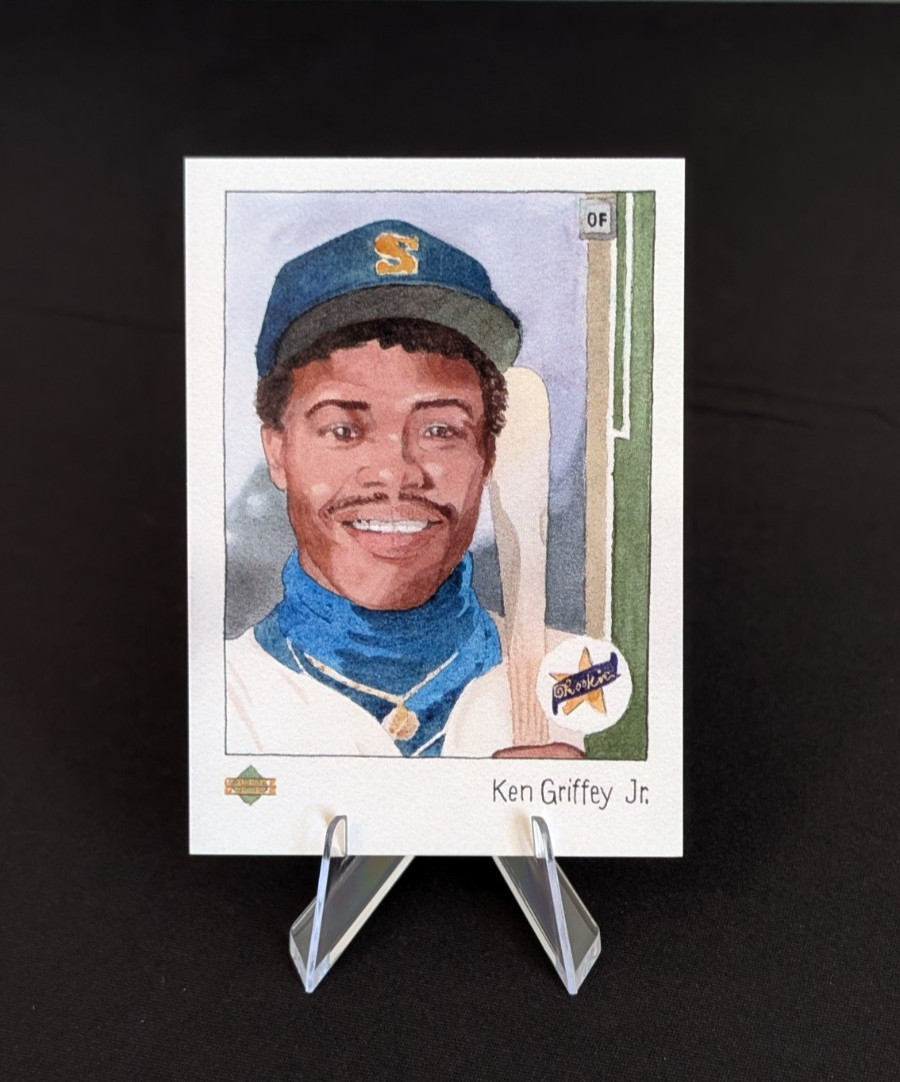 Ken Griffey Jr. – Rookie Art Card – Limited /50