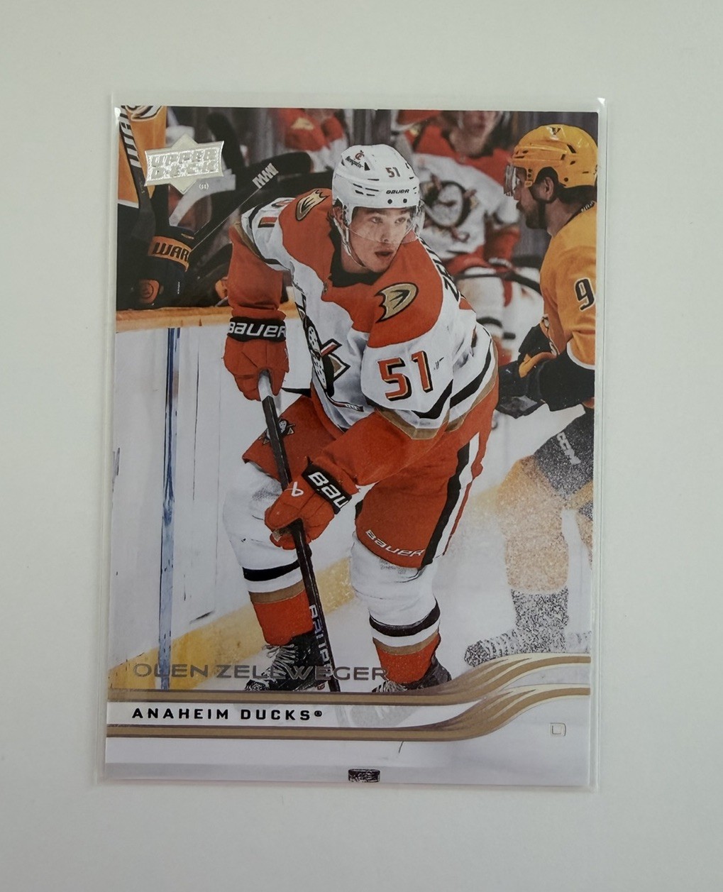Upper Deck 2025-26 Series 2 Olen Zellweger #251 Anaheim Ducks Ice Hockey NHL