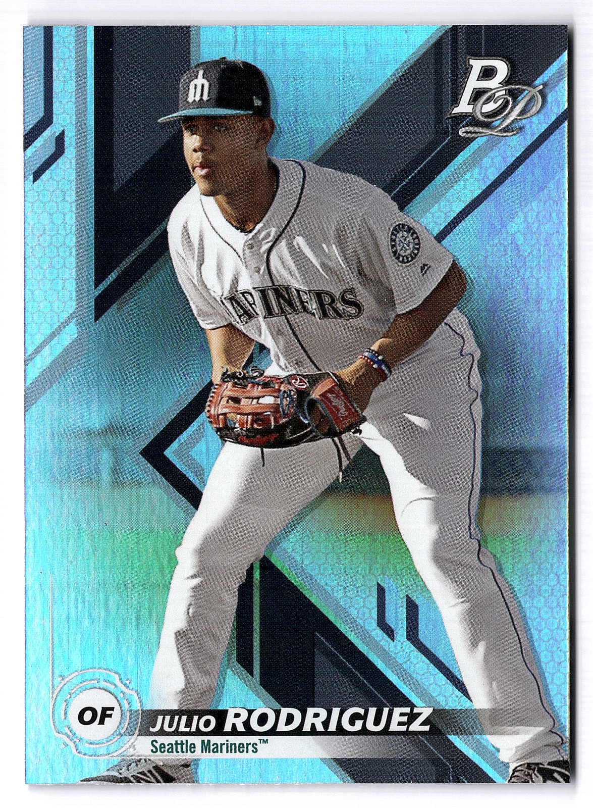 2019 Bowman Platinum #TOP-63 Julio Rodriguez Top Prospects Seattle Mariners XRC