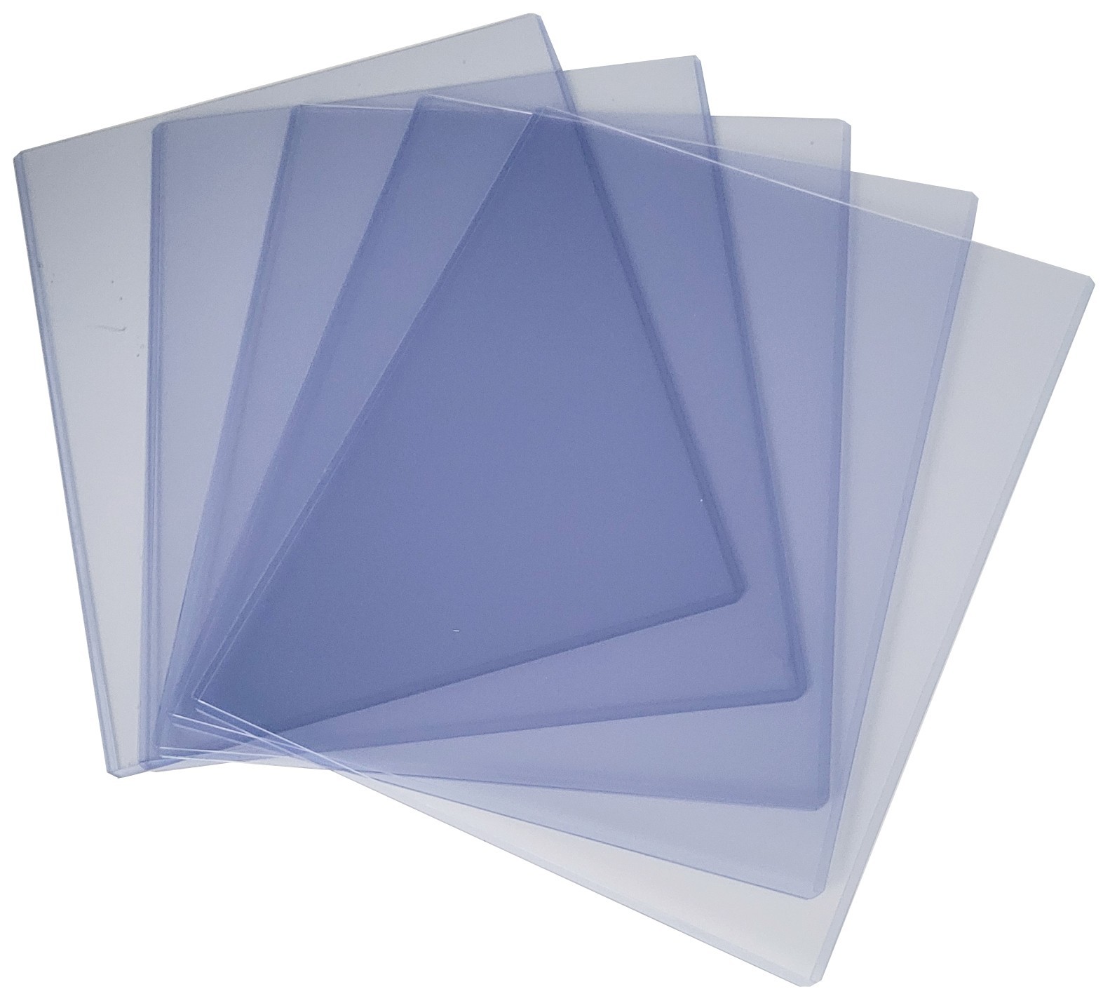5 Ultra PRO 5×7 Toploaders & 5 Soft Inner Sleeves Rigid Card Photo Storage 81184