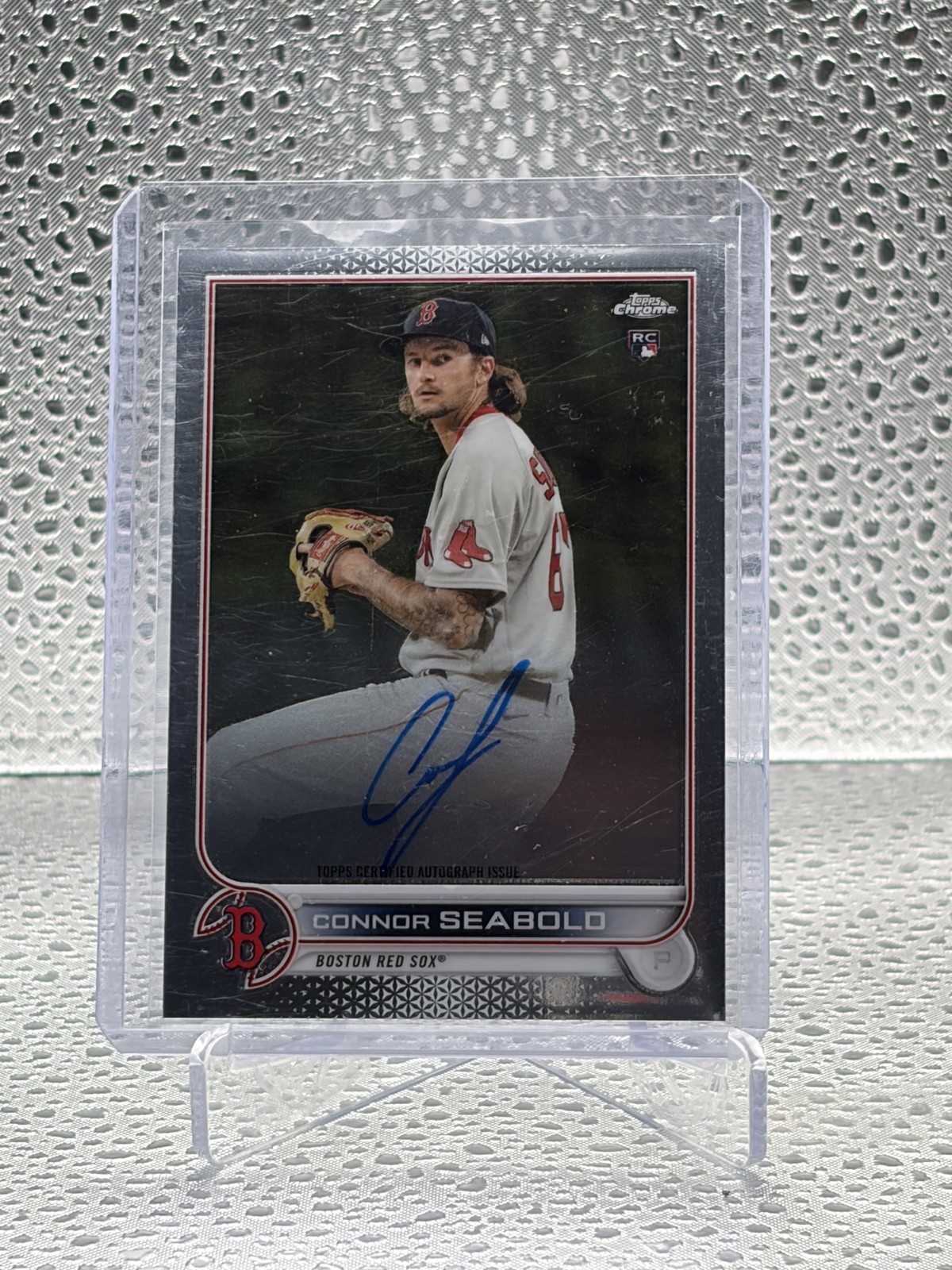 2022 Topps Chrome – Rookie Autographs Connor Seabold #RA-CS (AU, RC)