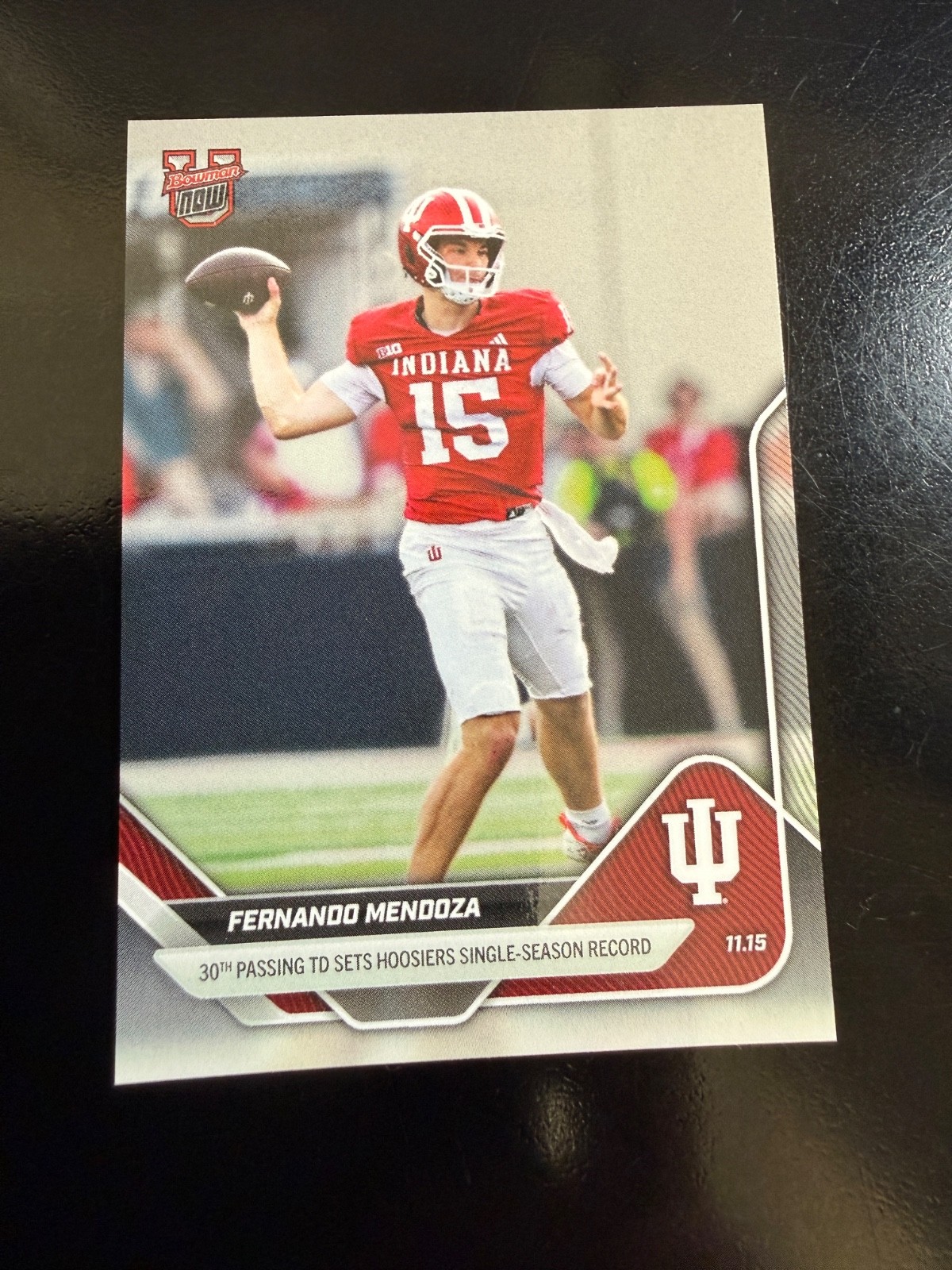 2025-26 Bowman U Now Fernando Mendoza #45 Hoosiers