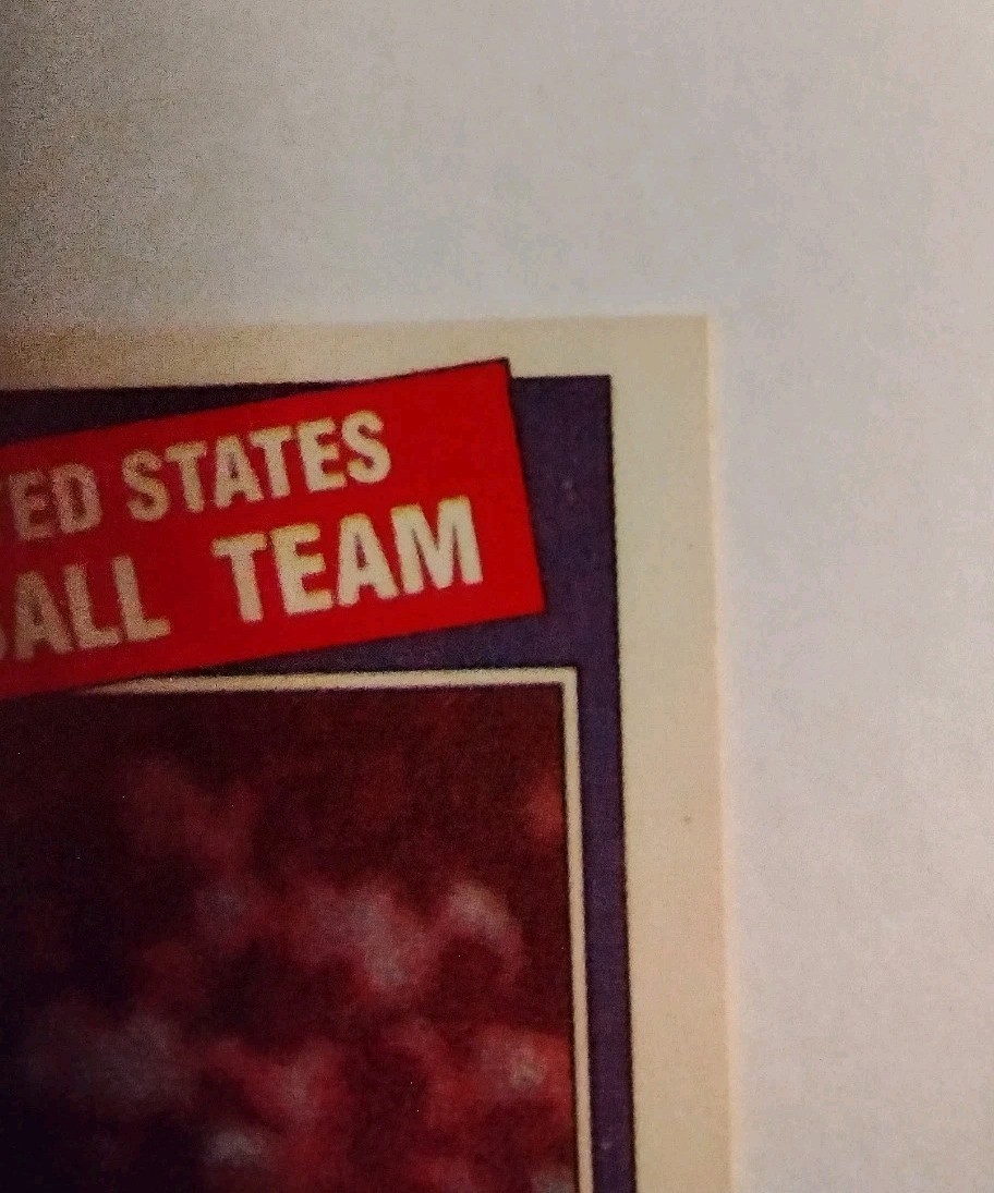 1984 Michael Jordan USA Olympic Team Pink Back Rookie Card RARE Bulls
