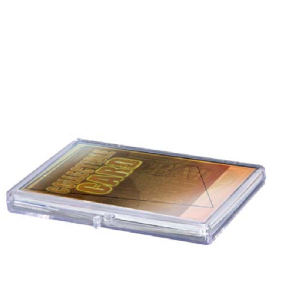 (Pack of 6) Ultra Pro 15-Card Hinged Plastic Boxes Holders For Trading Cards