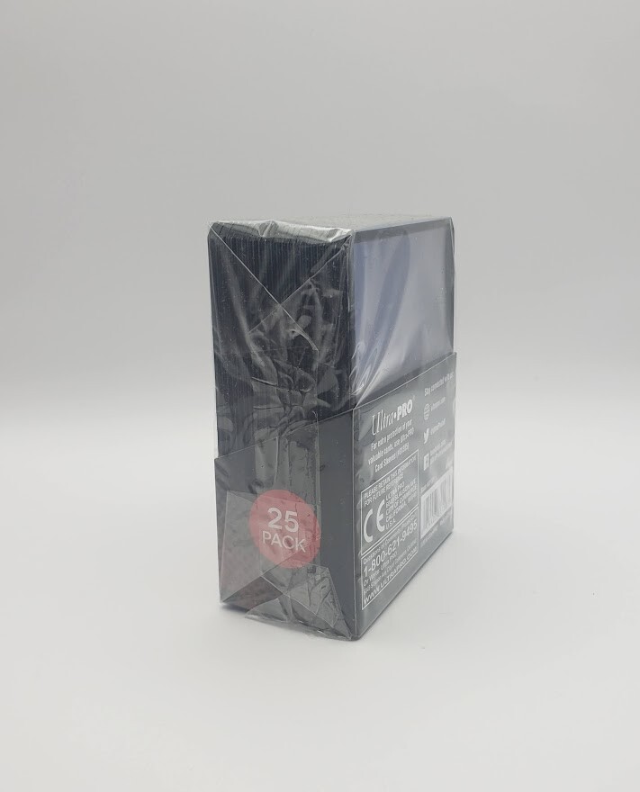 (25-Pack) Ultra Pro Black Border Topload Card Holder Toploaders Art Cards