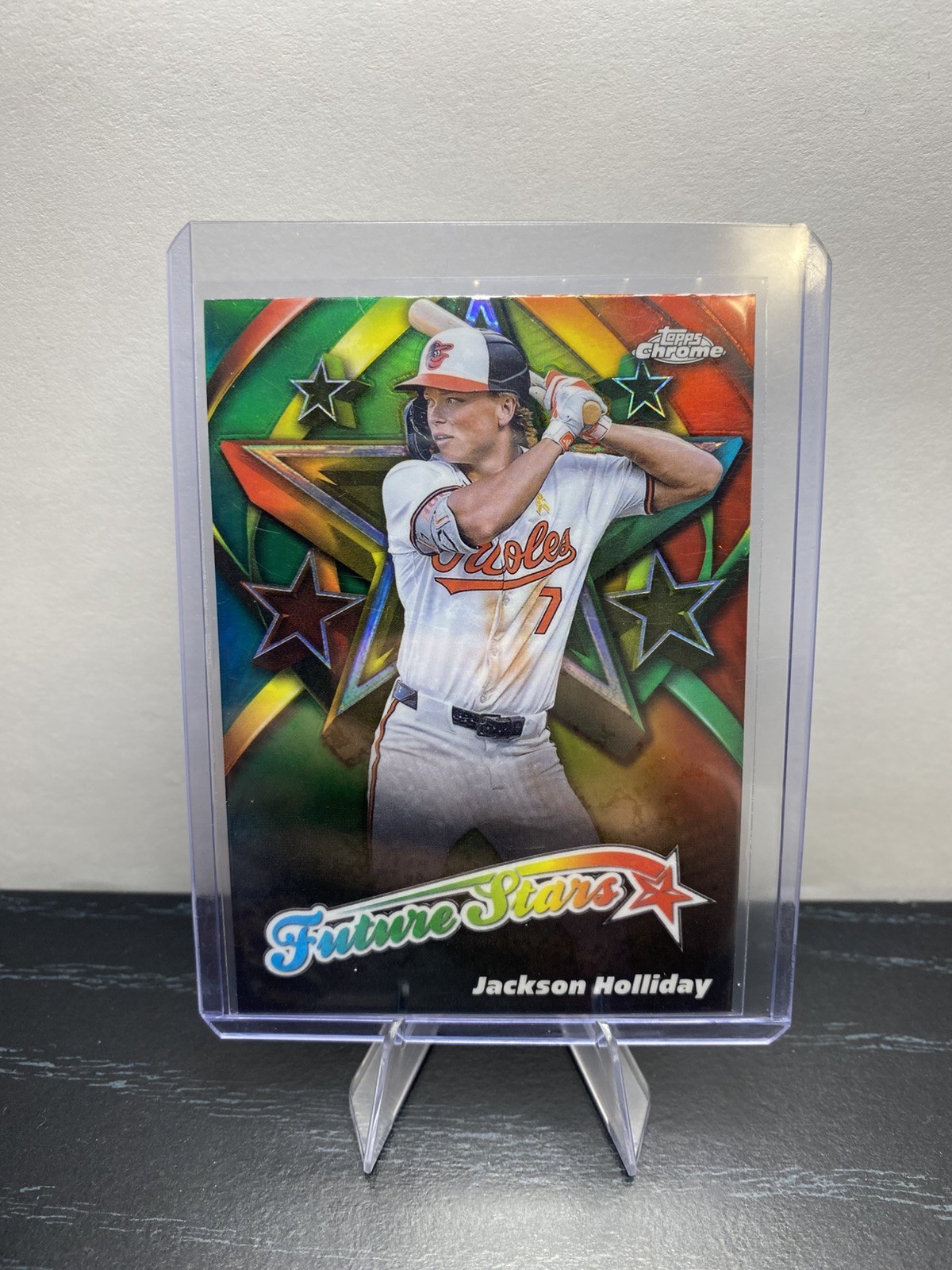 Jackson Holiday 2025 Topps Chrome FS-1 Future Stars Baltimore Orioles