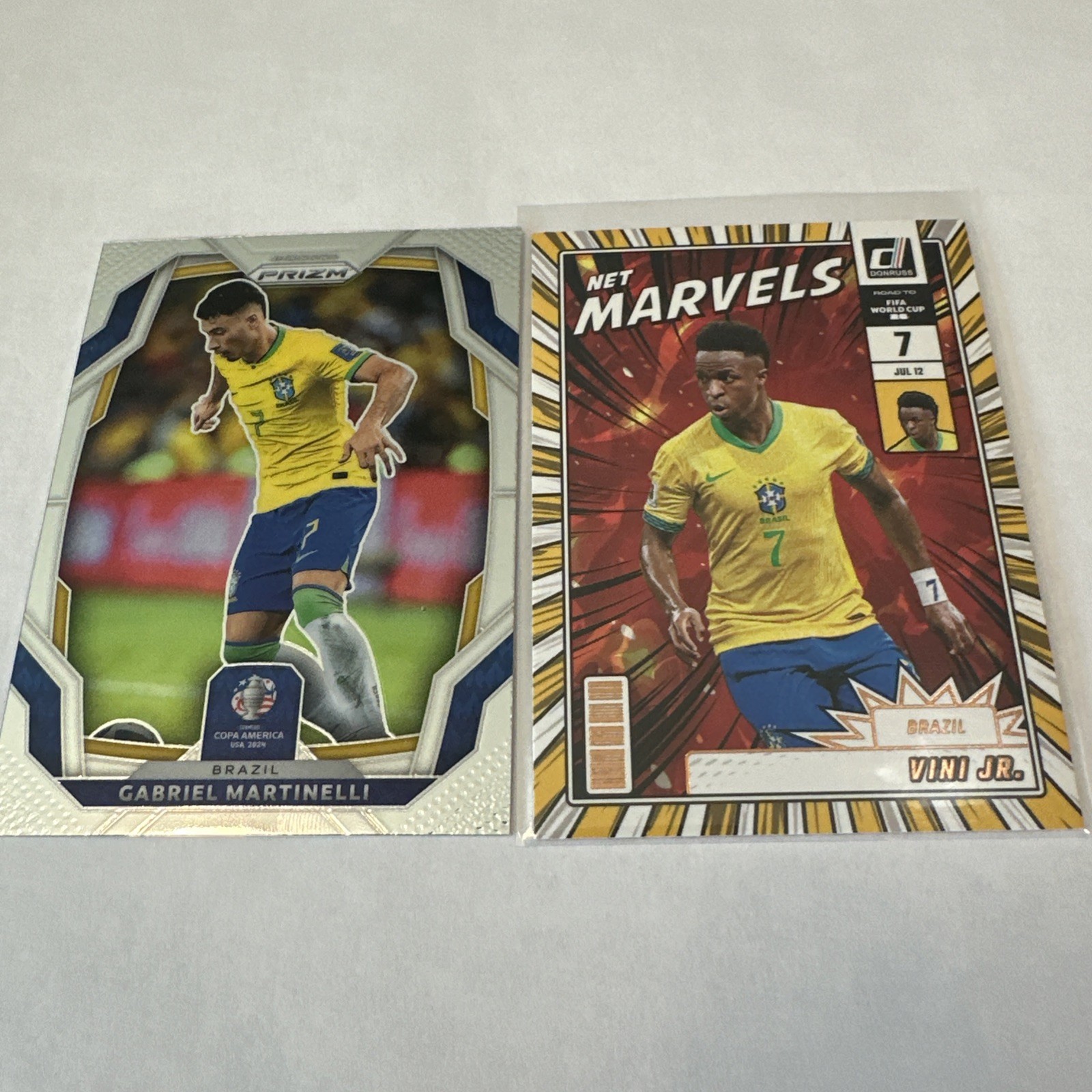 Brazil Panini Soccer Card Vini Jr Martinelli World Cup Copa America