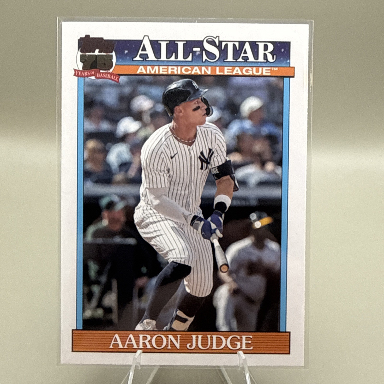 2026 Topps Series 2 Aaron Judge 1991 All Stars #91AS-1 New York Yankees
