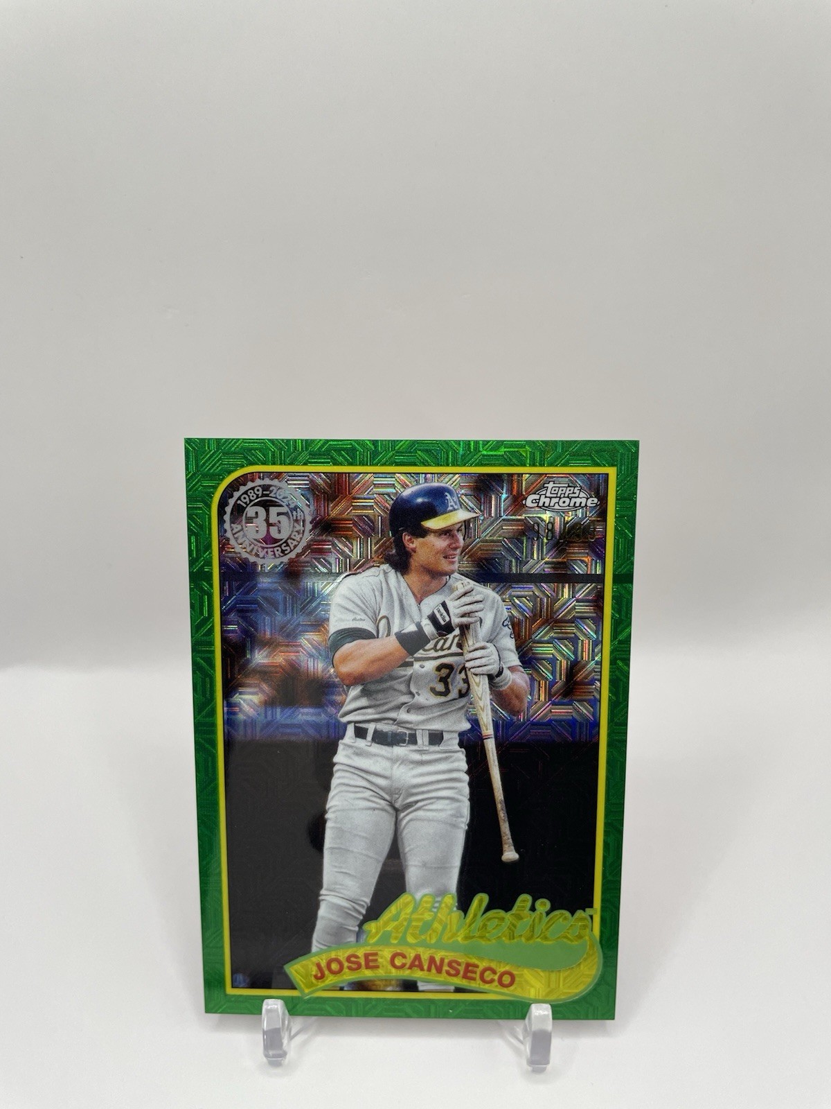 2024 Topps Series 2 – 1989 Topps Chrome Silver Pack Mojo Jose Canseco #2T89C-46