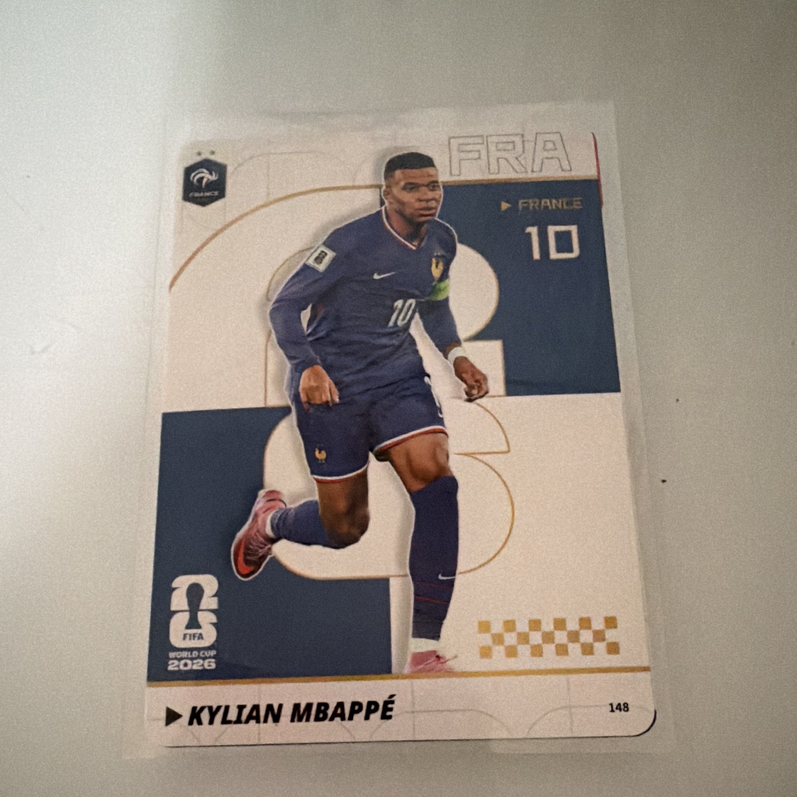 Panini FIFA World Cup 2026 Kylian Mbappé France Soccer Trading Card #148