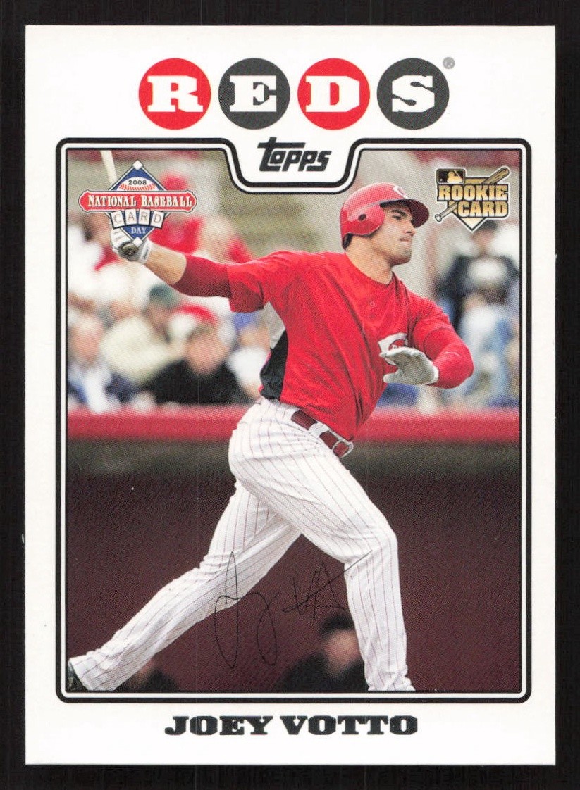 2008 Topps Joey Votto National Baseball Card Day RC Rookie #7 Card – Quantity!