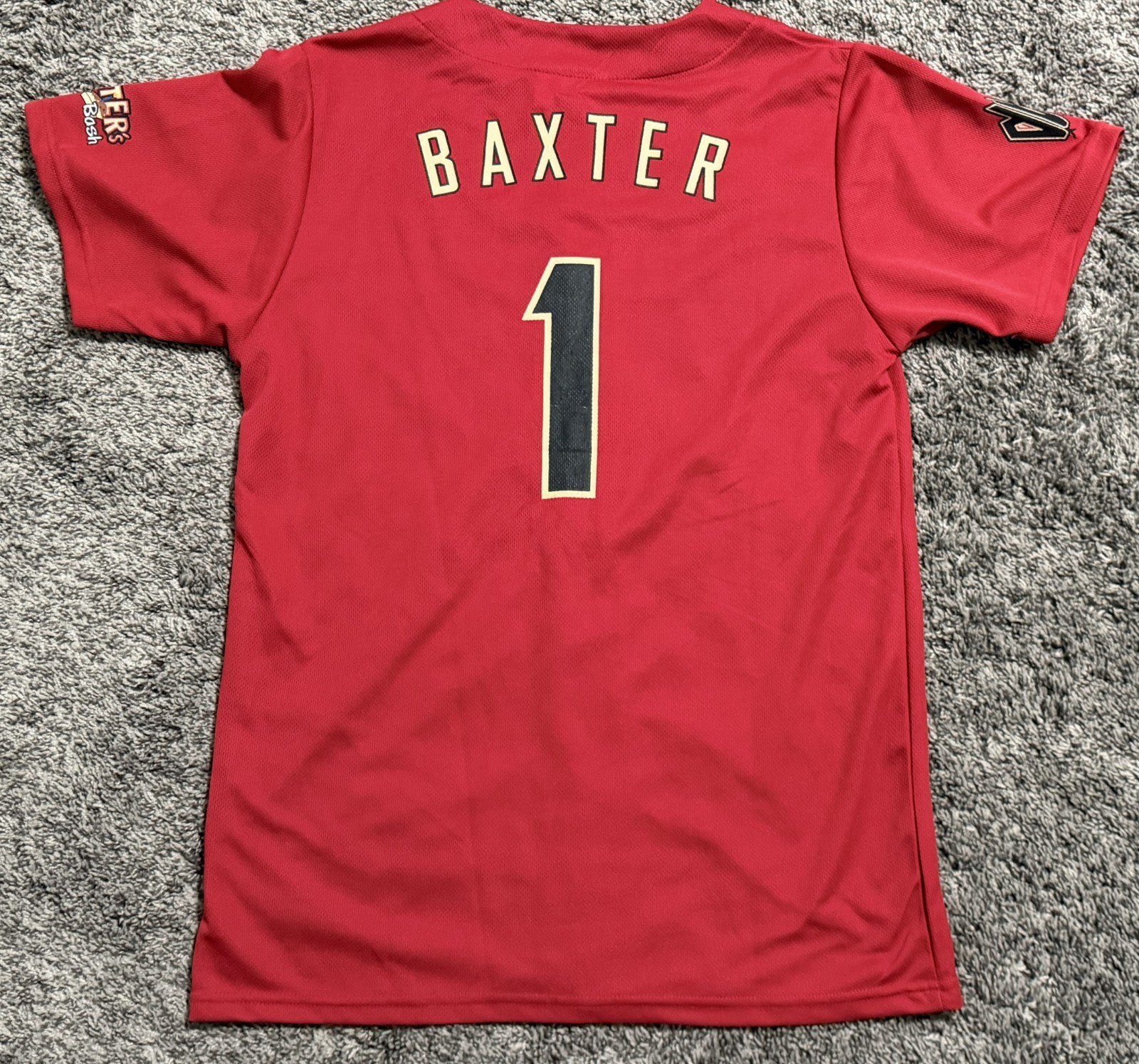 SEALED AZ Diamondbacks Baxter Birthday Bash Jersey 2010 Kids Only SGA – Youth XL