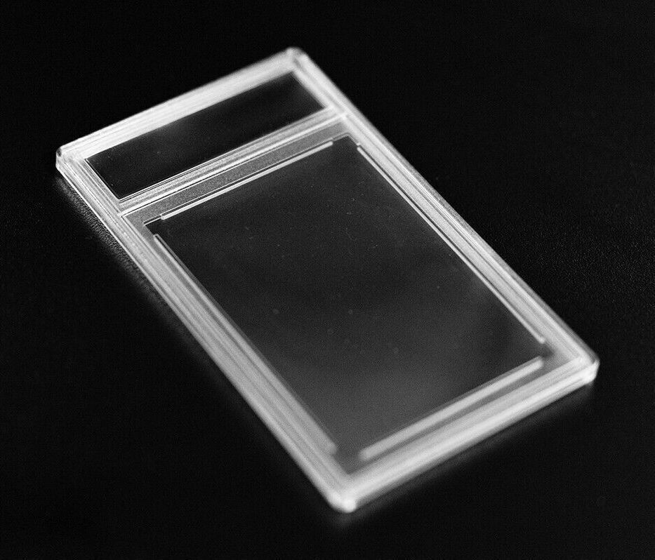 Empty Graded Card Slab for Trading & Sports Cards – Frosted Style Border