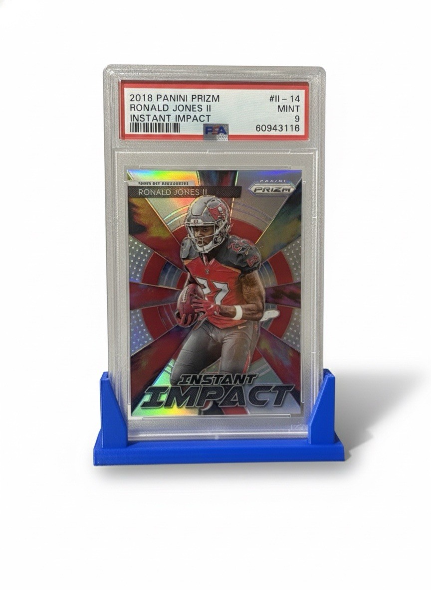 Blue Stand/Holder Display for PSA Graded Slab