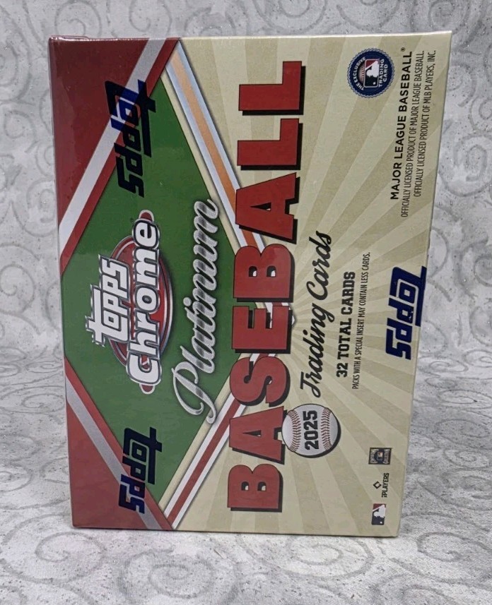 2025 TOPPS CHROME PLATINUM BASEBALL VALUE BLASTER BOX MLB – New / Sealed