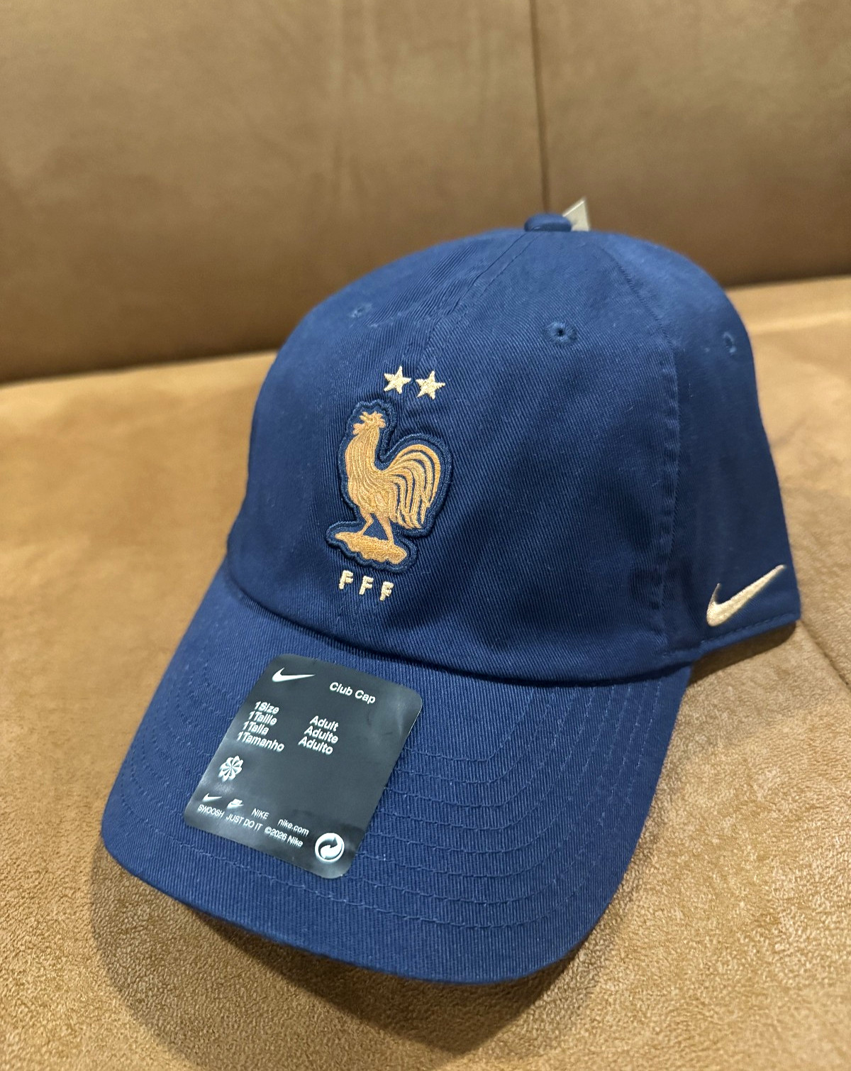 France National Team Nike Global Soccer Club Cap Adjustable Hat OS C005991 FRFF