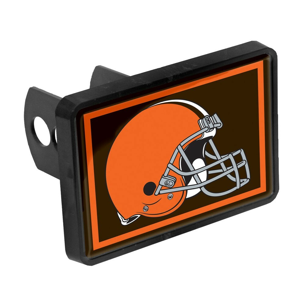 CLEVELAND BROWNS UNIVERSAL RECTANGLE HITCH COVER CAP NEW WINCRAFT 👀🐶