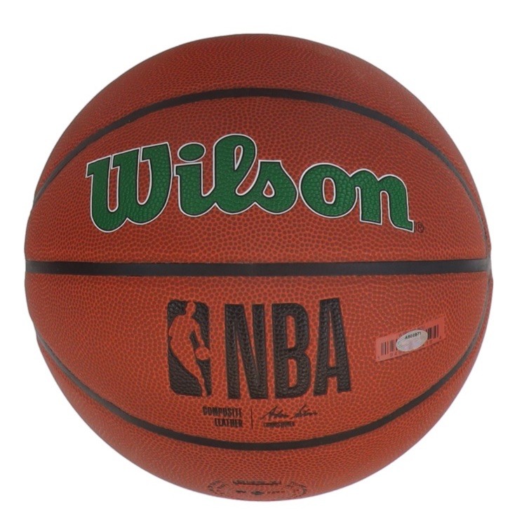 Antoine Walker Signed Wilson Boston Celtics Logo NBA FS Basketball SCHWARTZ COA
