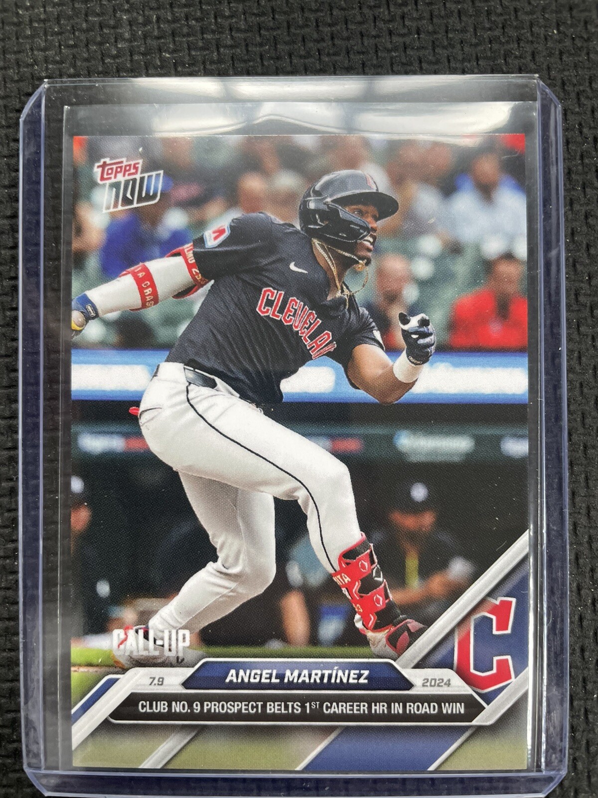 2024 Topps Now MLB #404 Angel Martinez RC CALL-UP Cleveland Guardians 999 Made