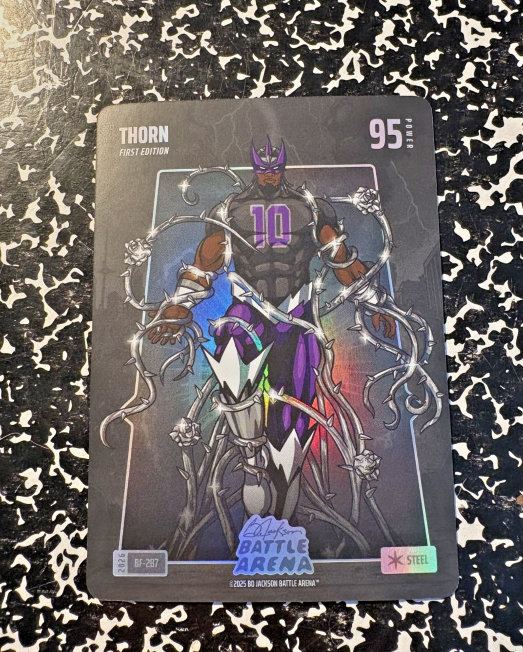 Demar DeRozan THORN Steel BATTLEFOIL 2026 Bo Jackson Battle Arena #BF-287 Kings
