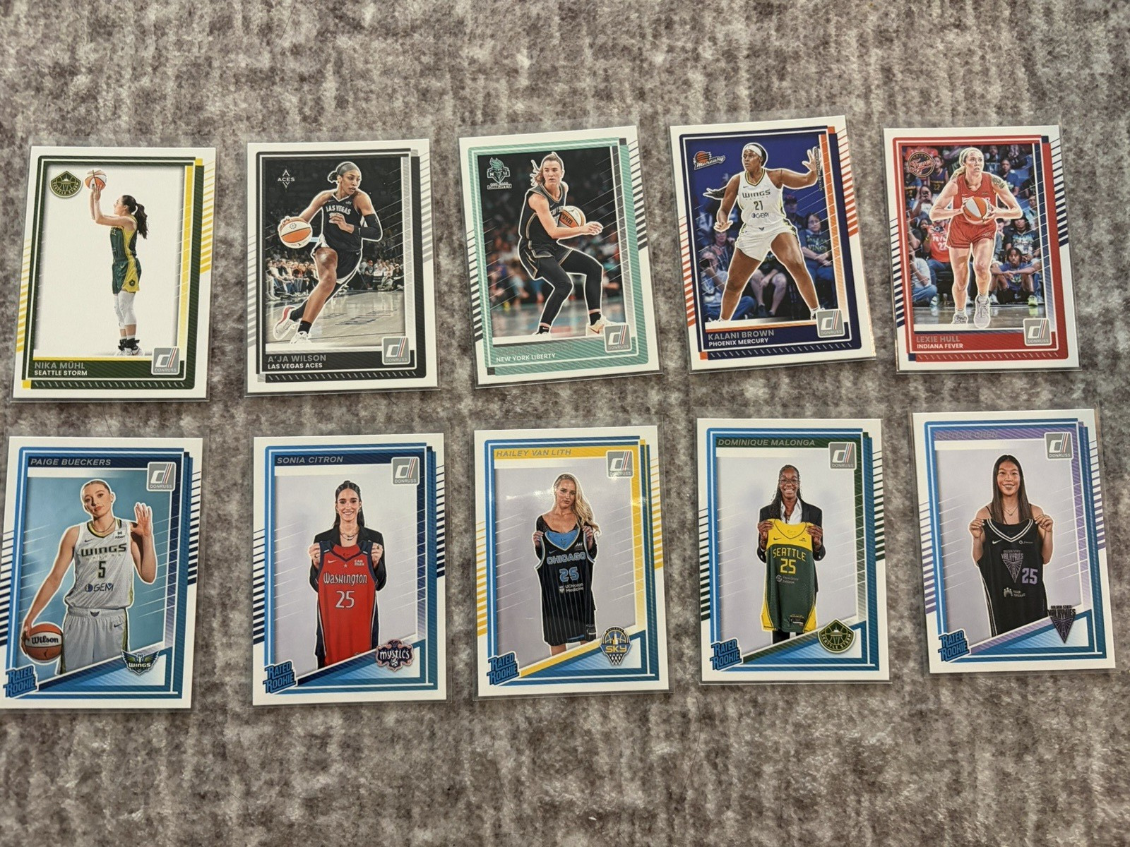 2025 WNBA Donruss – Complete Your Set – Base Cards Singles – You Pick