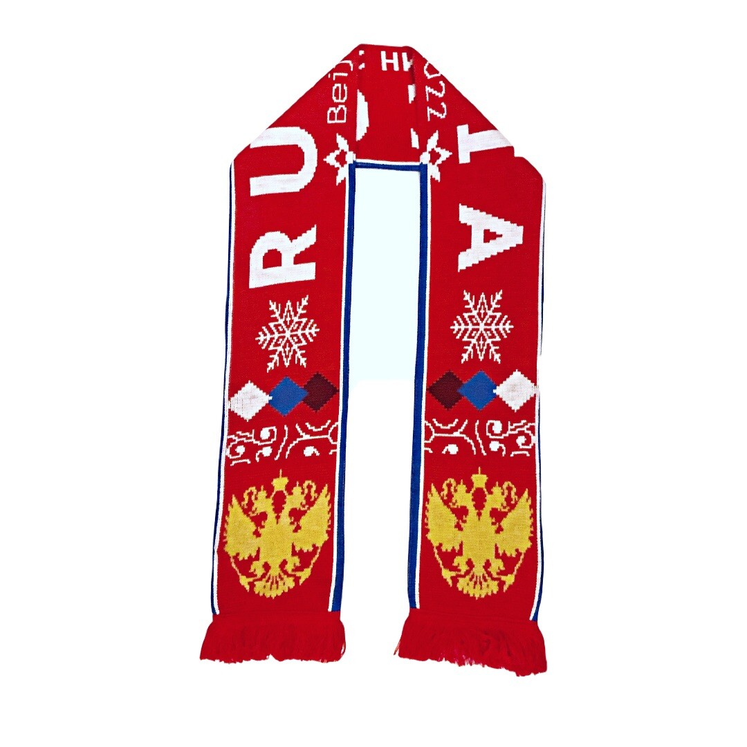 RUSSIA 2022 Winter Olympics Fans Favorite scarf