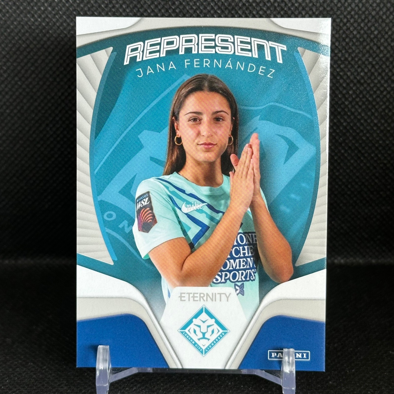 JANA FERNANDEZ Represent • 2025/26 Panini WSL Eternity London City (US Seller)