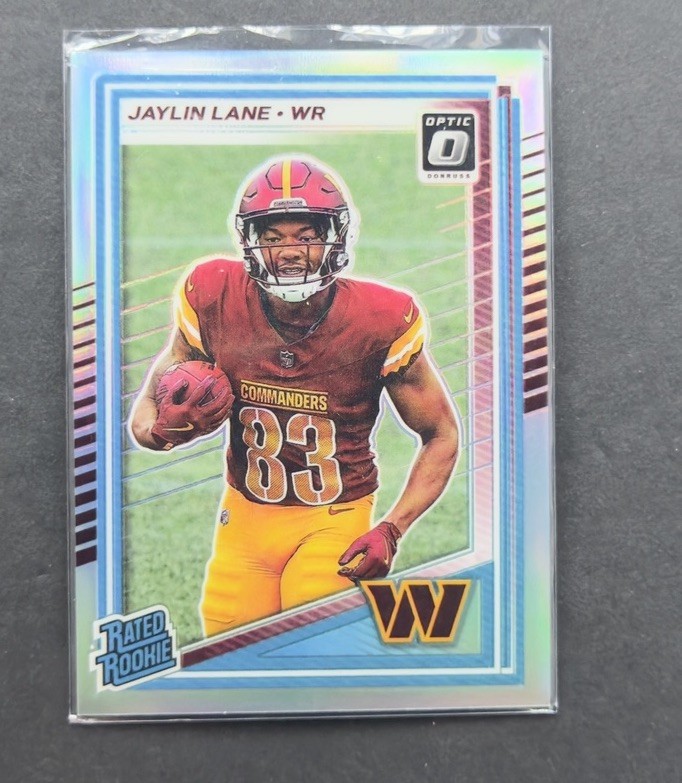 ‘25 Panini Jaylin Lane Washington Commanders Rookie 4 card lot