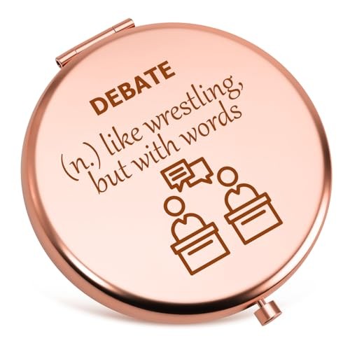 Debate Gifts Compact Mirror Debate Team Gifts Debating Lover gift Debate Club