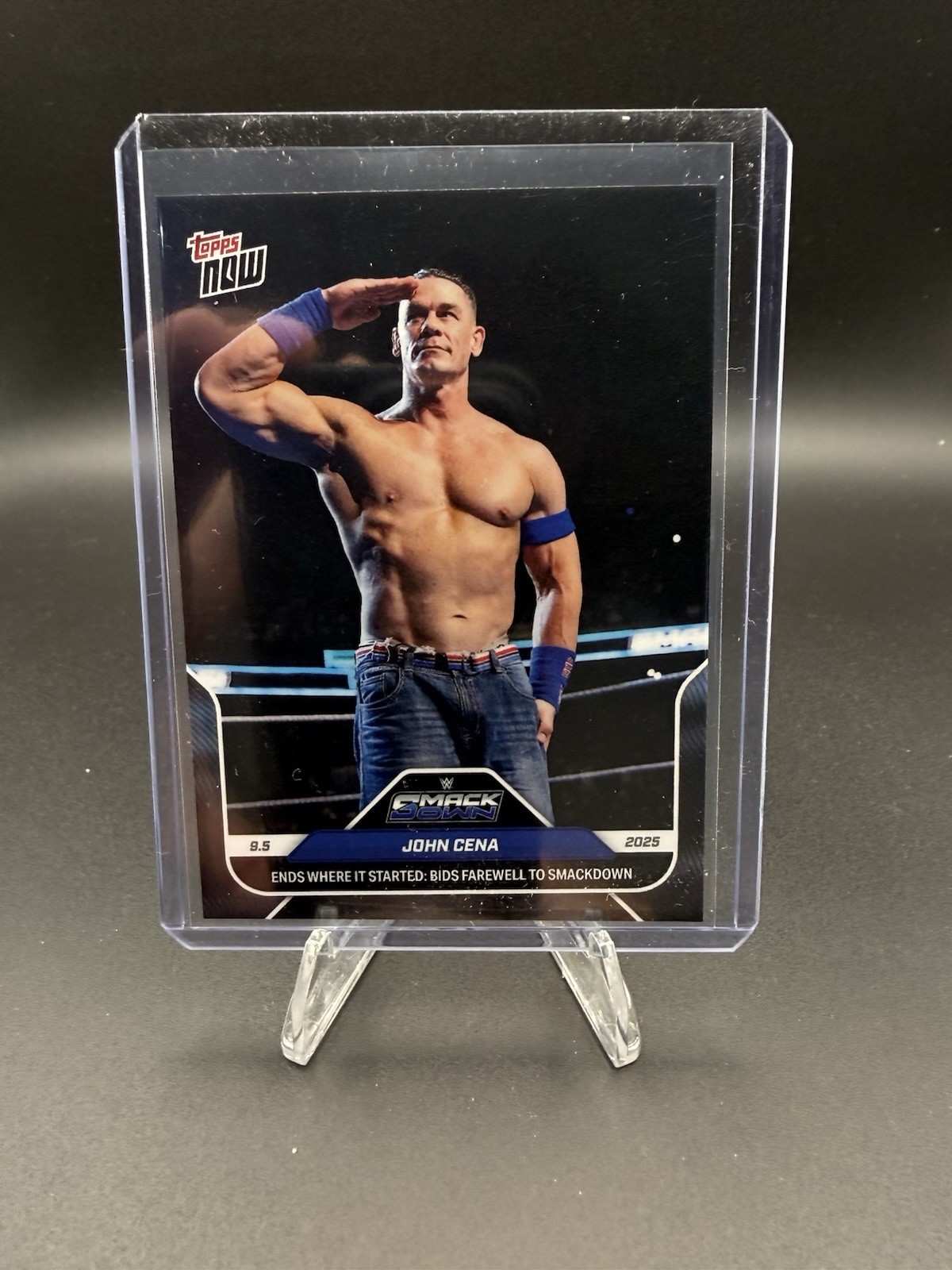 2025 Topps Now WWE John Cena #93 – Farewell To Smackdown