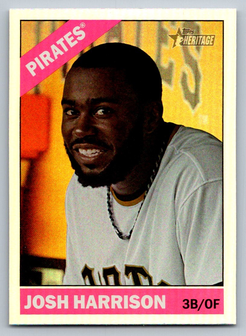 2015 Topps Heritage Silver Foil Josh Harrison 375