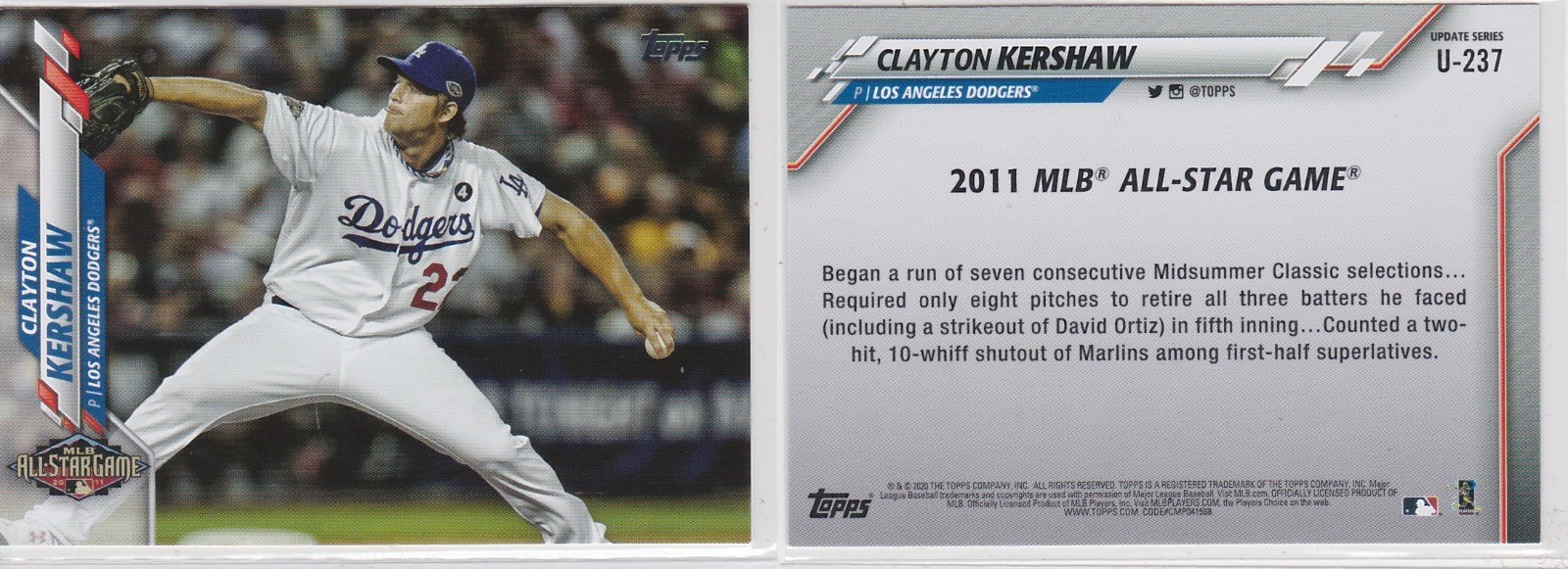 2016-2026 Topps Panini CLAYTON KERSHAW Los Angeles Dodgers CHOOSE YOUR CARD