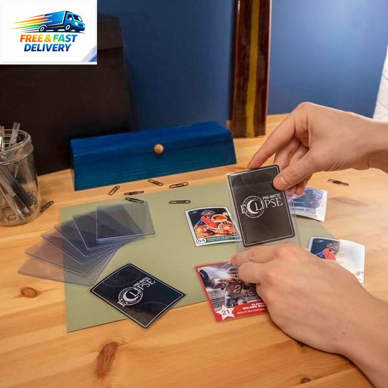 3″ X 4″ Clear Regular Toploaders for Cards with Card Sleeves Bundle Standard Siz