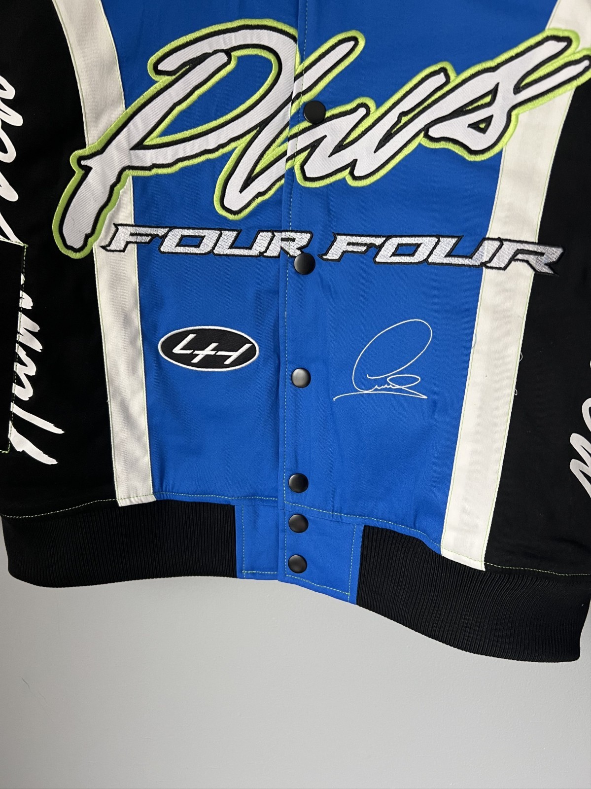 +44 Lewis Hamilton Crew Bomber Jacket PLUS 44 Still We Rise 2XL New