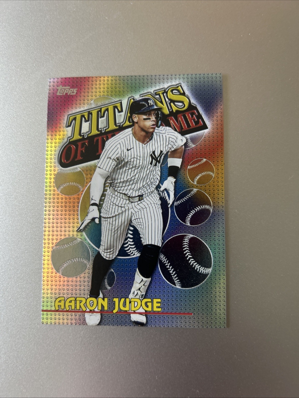 2026 Topps Series 1 – Titans of the Game Aaron Judge #TOG-3
