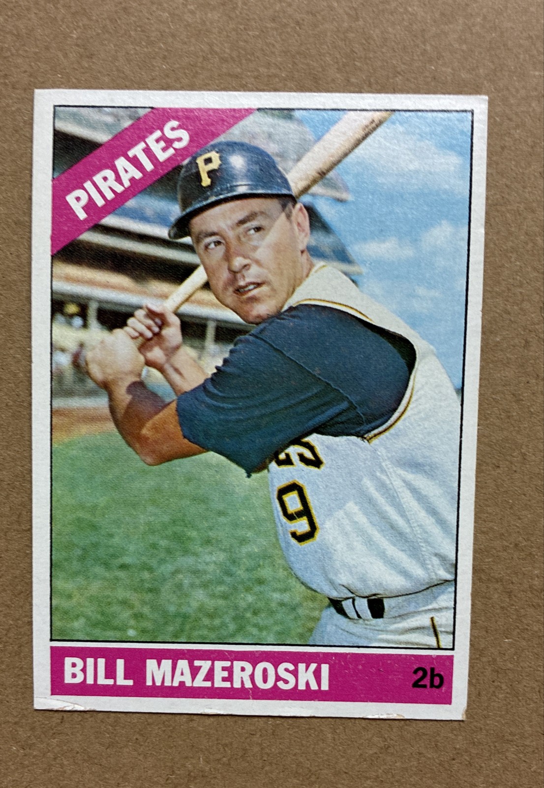 1966 Topps #210 – Bill Mazeroski (Read)