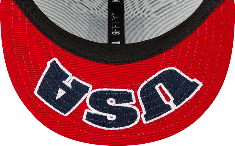 Authentic New Era MLS USA Soccer 9FIFTY Snap-back Hat Cap – White/Navy OEM