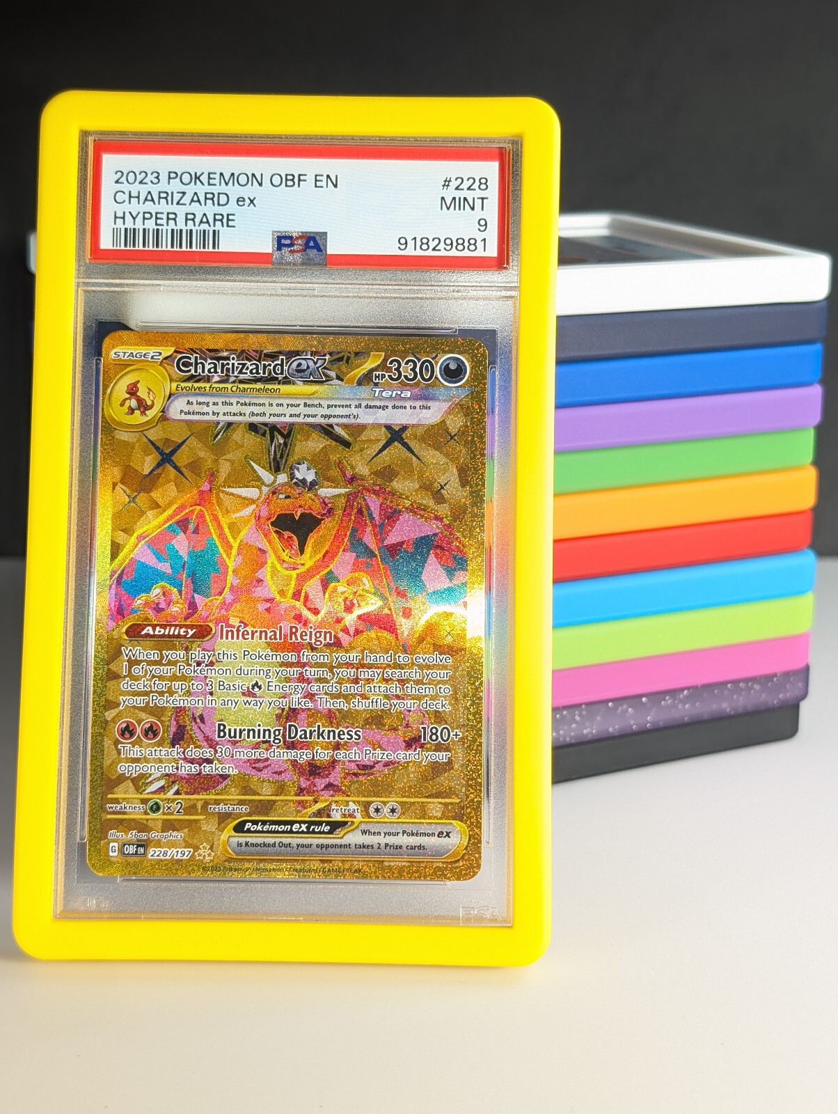 PSA Graded Card Slab Bumper Guard Protector Skin TPU – 12 Colors