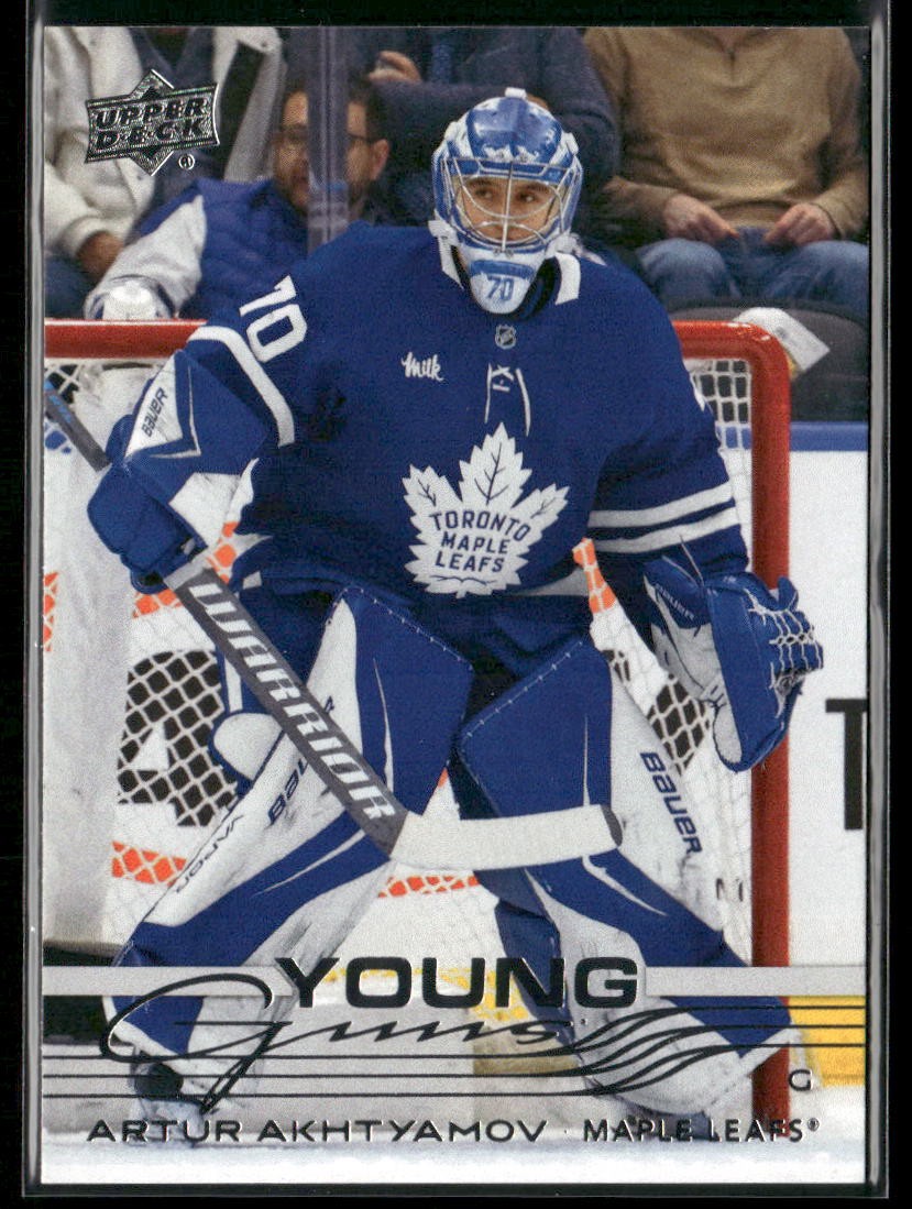 Artur Akhtyamov 2025-26 Upper Deck Hockey Young Guns #722 RC