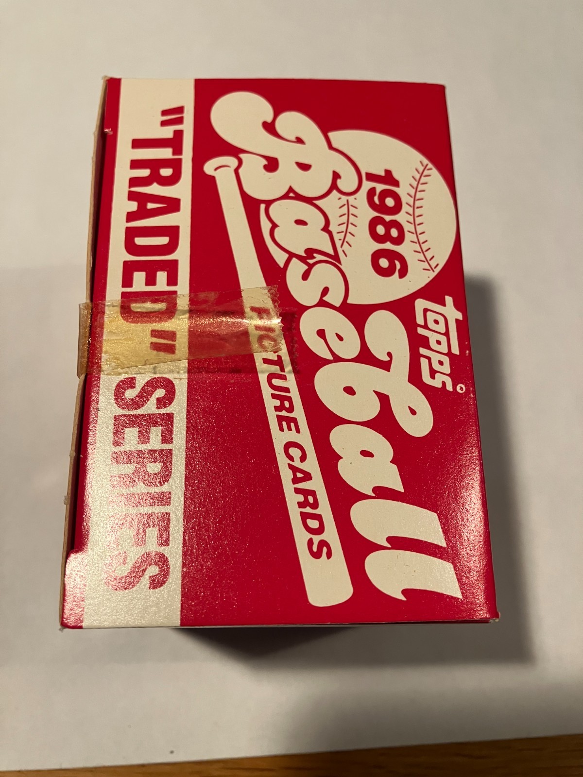 1986 TOPPS TRADED Baseball UNOPENED Factory Set From just opened case +Hologram