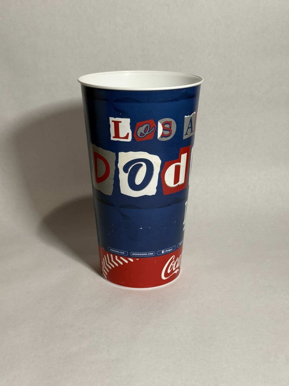 2026 Dodgers Regular Season Souvenir Cup Large MLB Baseball