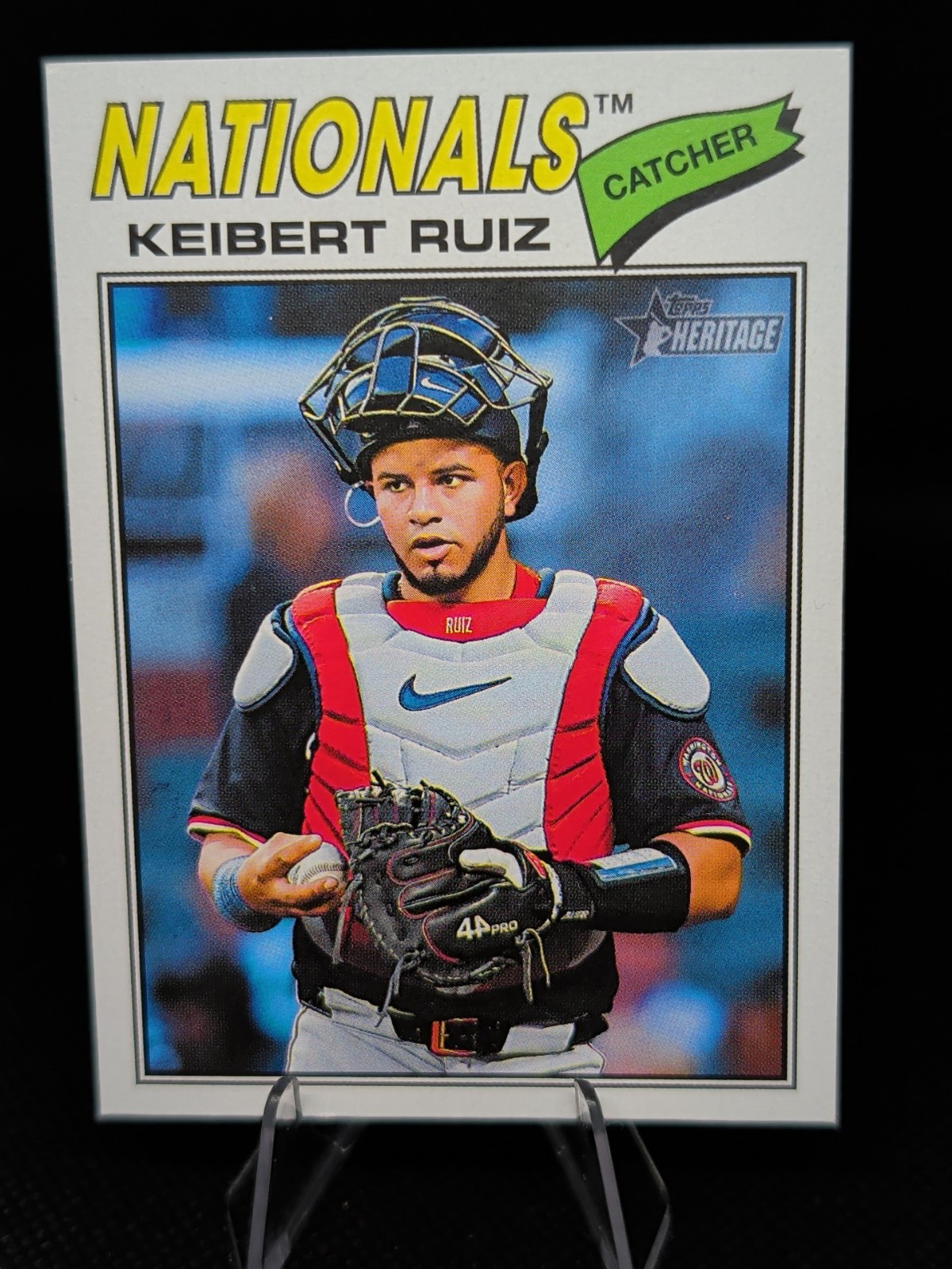 KEIBERT RUIZ SP 2026 TOPPS HERITAGE #201 SHORT PRINT WASHINGTON NATIONALS